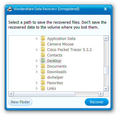 Wondershare Data recovery desktop Como recuperar archivos eliminados de una USB