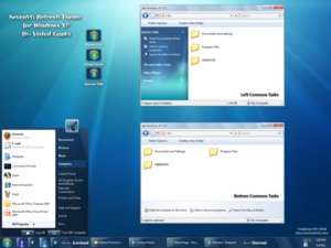 temawindows7 Como transformar windows XP en windows 7